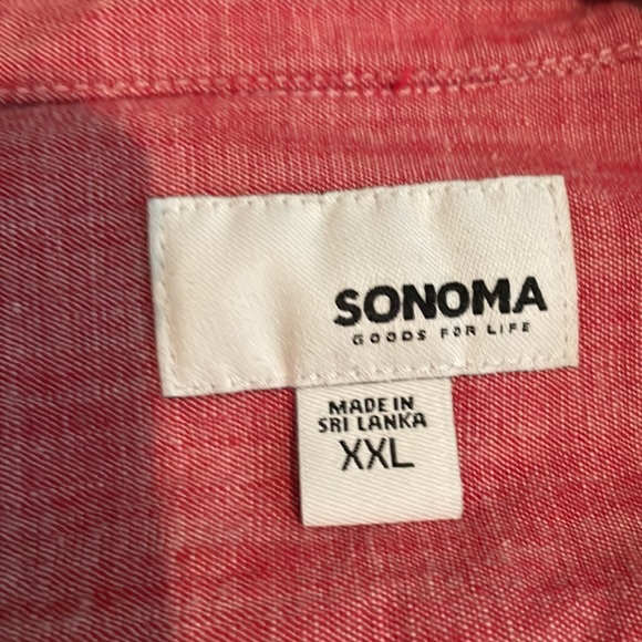 Sonoma Good for life XXL long sleeve Red/Pink - Picture 2 of 3